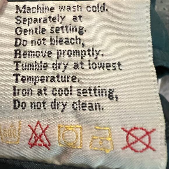 North End All Climate Wear Men's Bomber Jacket in Green Blue Size Large - Picture 11 of 11